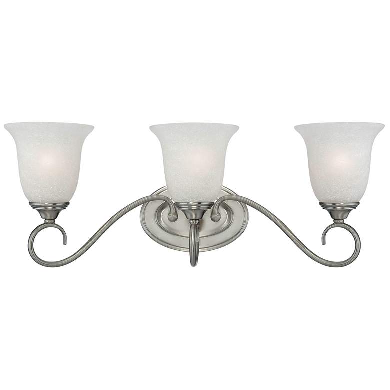 Image 1 Millennium Lighting 3-Light Vanity Light in Satin Nickel