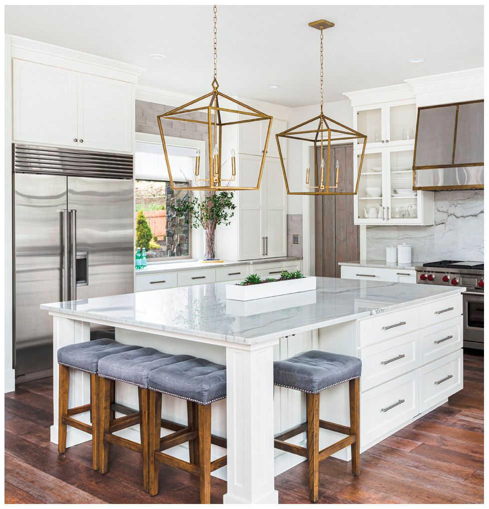 Image 3 Millennium Lighting 4 Light 24" Pendant Fixture in Vintage Gold more views