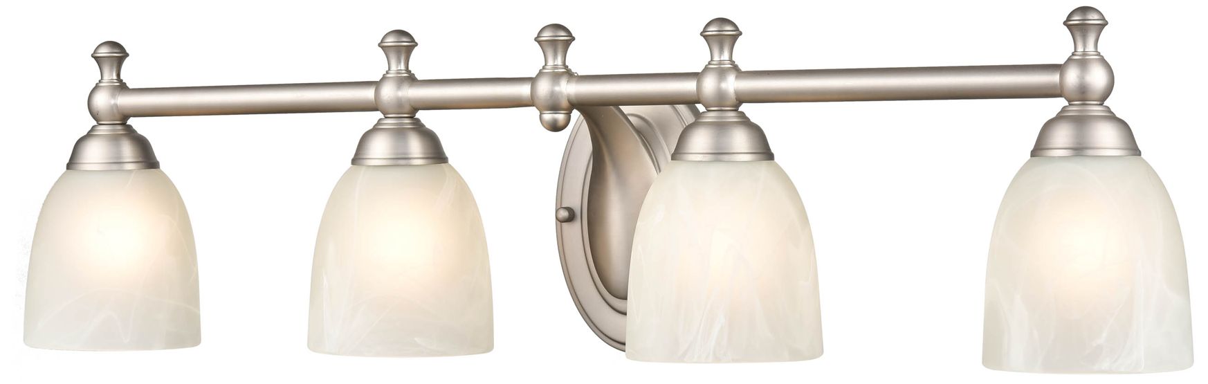 Image 2 Millennium Lighting 4 Light 30" Vanity Fixture in Satin Nickel more views