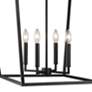 2_Millennium Lighting 4 Light 30" Pendant Fixture in Matte Black more views