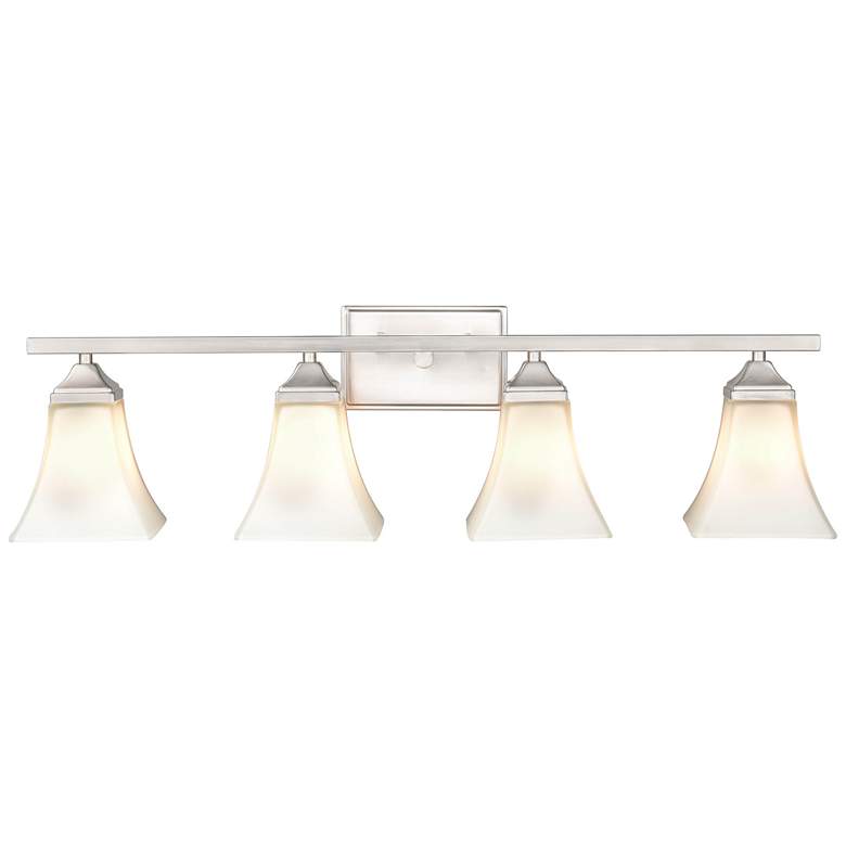 Image 1 Millennium Lighting 4 Light 31" Vanity Fixture in Brushed Nickel