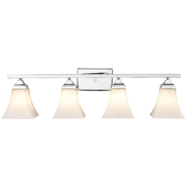 Image 1 Millennium Lighting 4 Light 31" Vanity Fixture in Chrome
