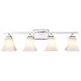 Millennium Lighting 4 Light 31" Vanity Fixture in Chrome
