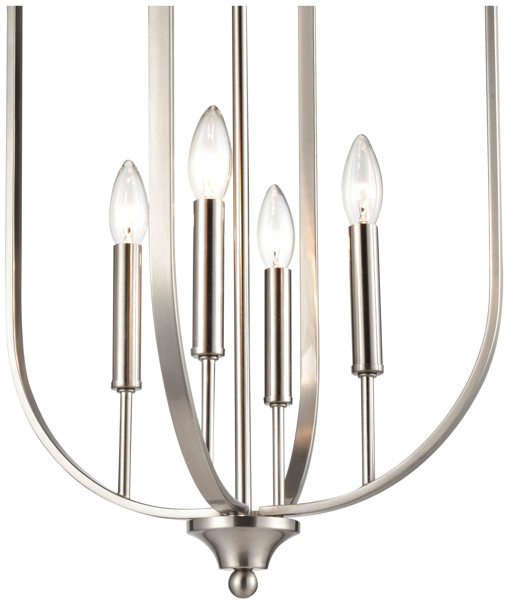 Image 2 Millennium Lighting 4 Light 31" Pendant Fixture in Brushed Nickel more views