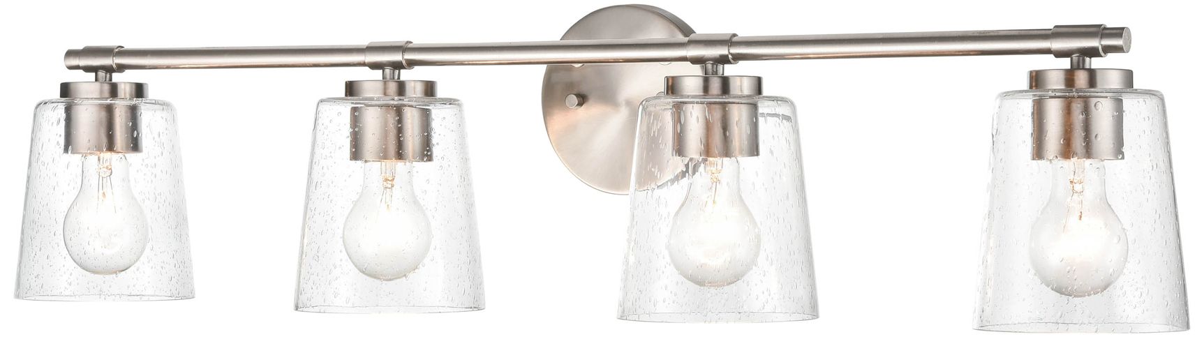 Image 3 Millennium Lighting 4 Light 33" Vanity Fixture in Brushed Nickel more views