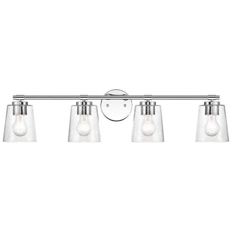 Image 1 Millennium Lighting 4 Light 33" Vanity Fixture in Chrome