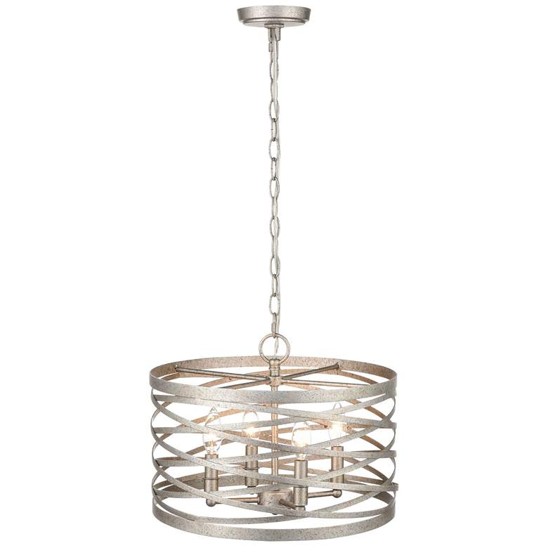 Image 1 Millennium Lighting 4-Light Antique Nickel Indoor Pendant