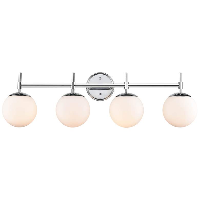 Image 1 Millennium Lighting 4-Light Chrome Bathroom Vanity Light
