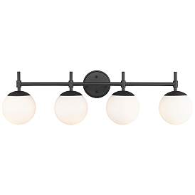 Image1 of Millennium Lighting 4-Light Matte Black Bathroom Vanity Light