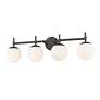 6_Millennium Lighting 4-Light Matte Black Bathroom Vanity Light more views
