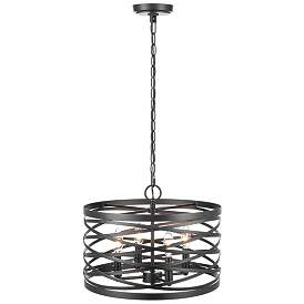 Image1 of Millennium Lighting 4-Light Matte Black Indoor Pendant