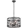 Thumbnail3 of Millennium Lighting 4-Light Matte Black Indoor Pendant more views