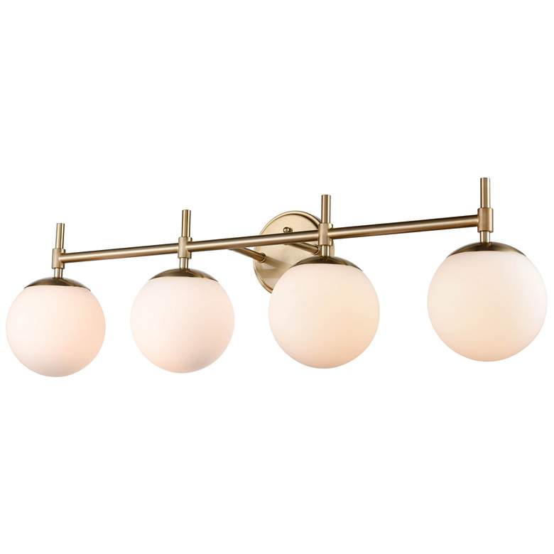 Image 1 Millennium Lighting 4-Light Modern Gold Bathroom Vanity Light