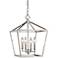 Millennium Lighting 4 Light Pendant Fixture Satin Nickel