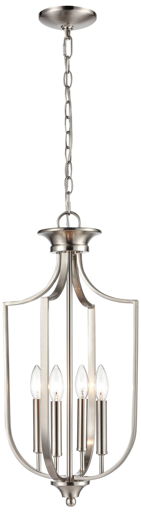 Image 2 Millennium Lighting 4-Light Pendant in Nickel more views