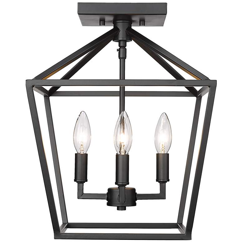 Image 1 Millennium Lighting 4 Light Semi-Flush Ceiling Mount