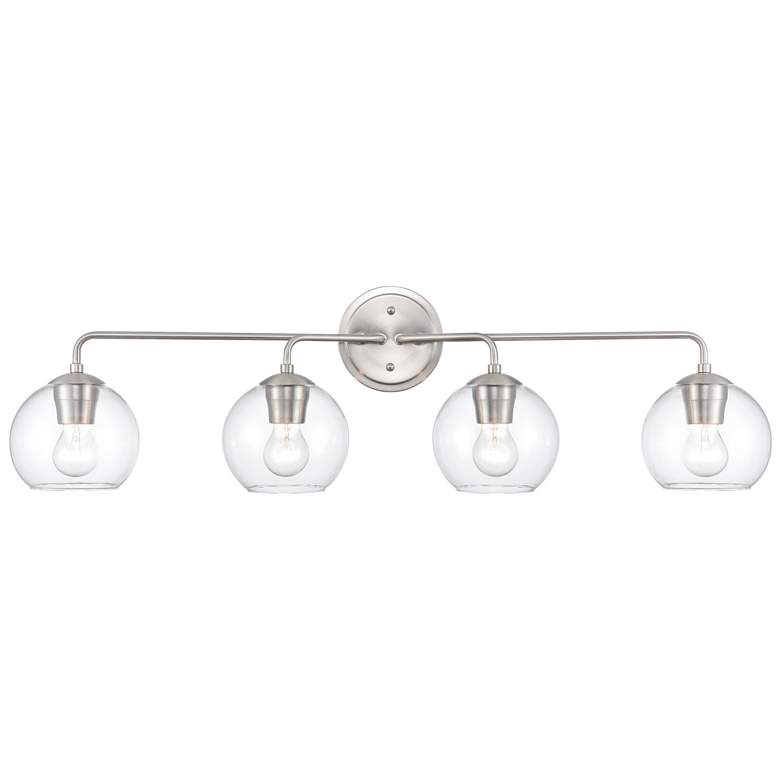 Image 1 Millennium Lighting 4 Light Vanity Fixture in Brushed Nickel