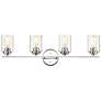 Millennium Lighting 4 Light Vanity Fixture in Chrome