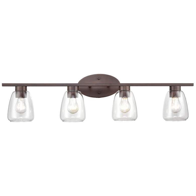Image 1 Millennium Lighting 4 Light Vanity Fixture in Rubbed Bronze