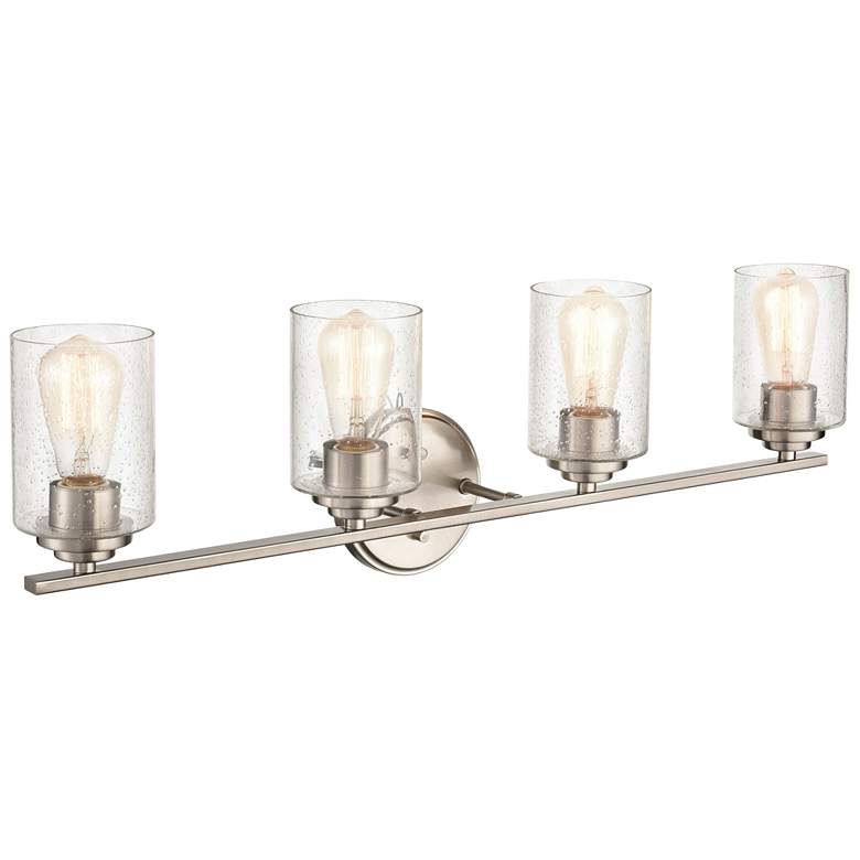 Image 1 Millennium Lighting 4 Light Vanity Fixture in Satin Nickel
