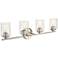 Millennium Lighting 4 Light Vanity Fixture in Satin Nickel