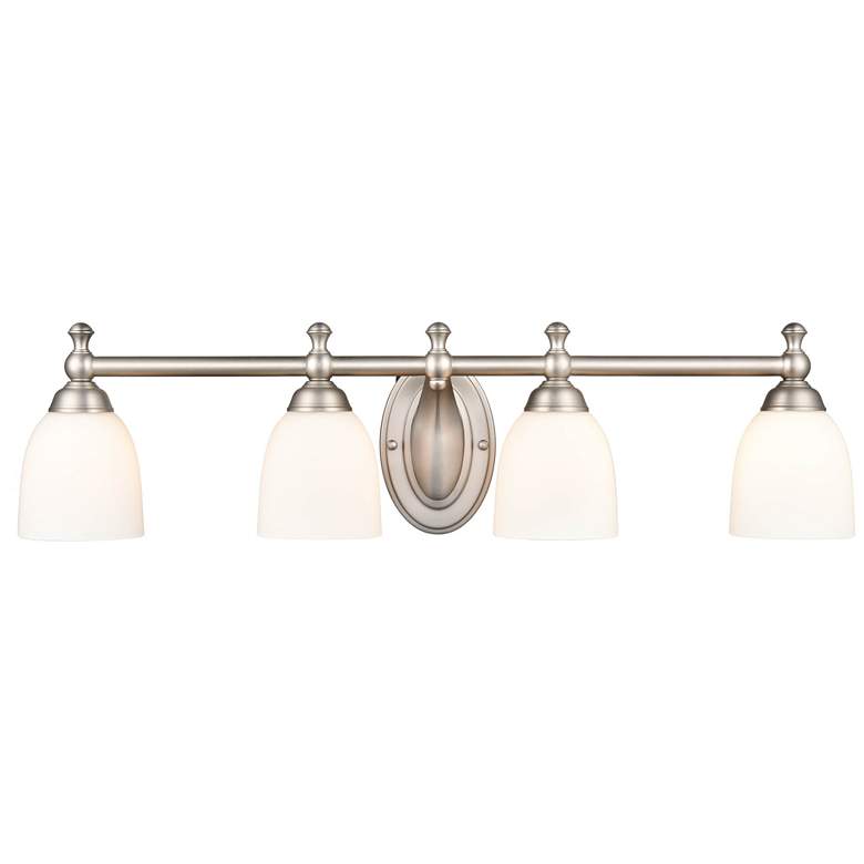 Image 1 Millennium Lighting 4-Light Vanity Light in Satin Nickel