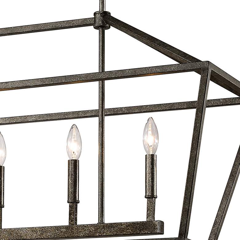 Image 3 Millennium Lighting 5 Light Island Fixture in Antique Silver more views