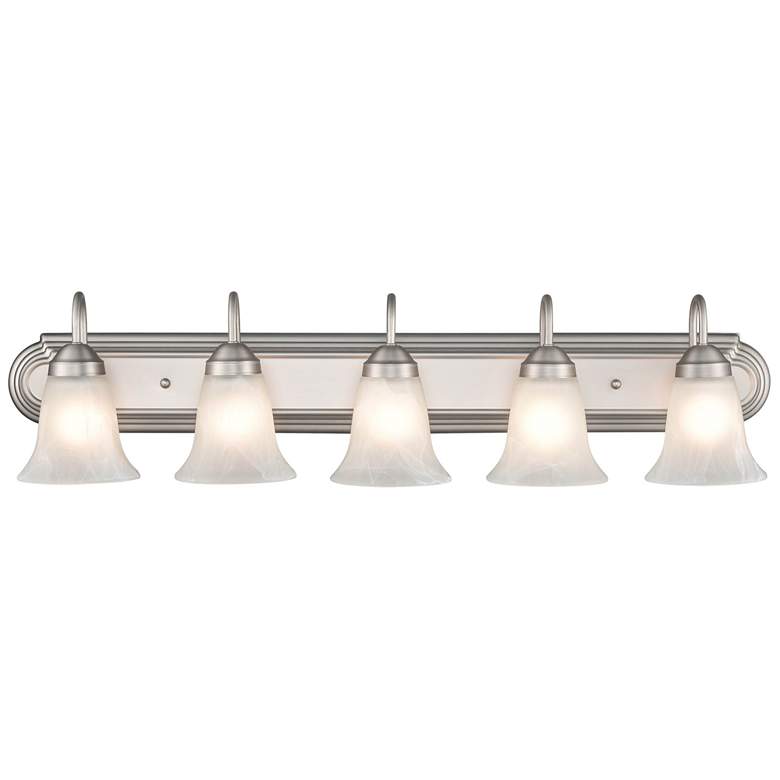 Image 1 Millennium Lighting 5-Light Vanity Light in Satin Nickel
