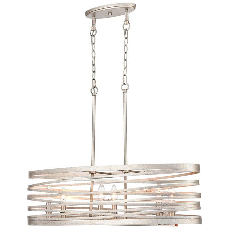 Image 2 Millennium Lighting 6-Light Antique Nickel Indoor Chandelier more views