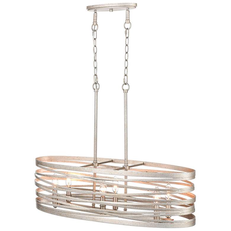 Image 3 Millennium Lighting 6-Light Antique Nickel Indoor Chandelier more views