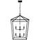 Millennium Lighting 8 Light 36" Pendant Fixture in Matte Black