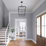 5_Millennium Lighting 8 Light 36" Pendant Fixture in Matte Black more views