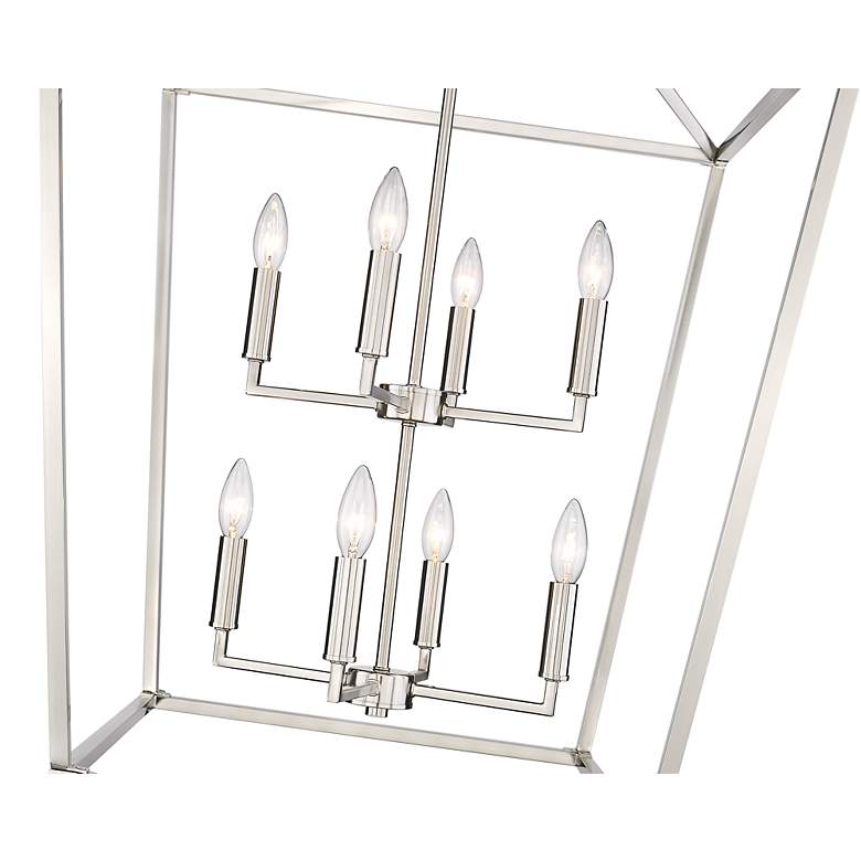 Image 3 Millennium Lighting 8 Light Pendant Fixture Satin Nickel more views