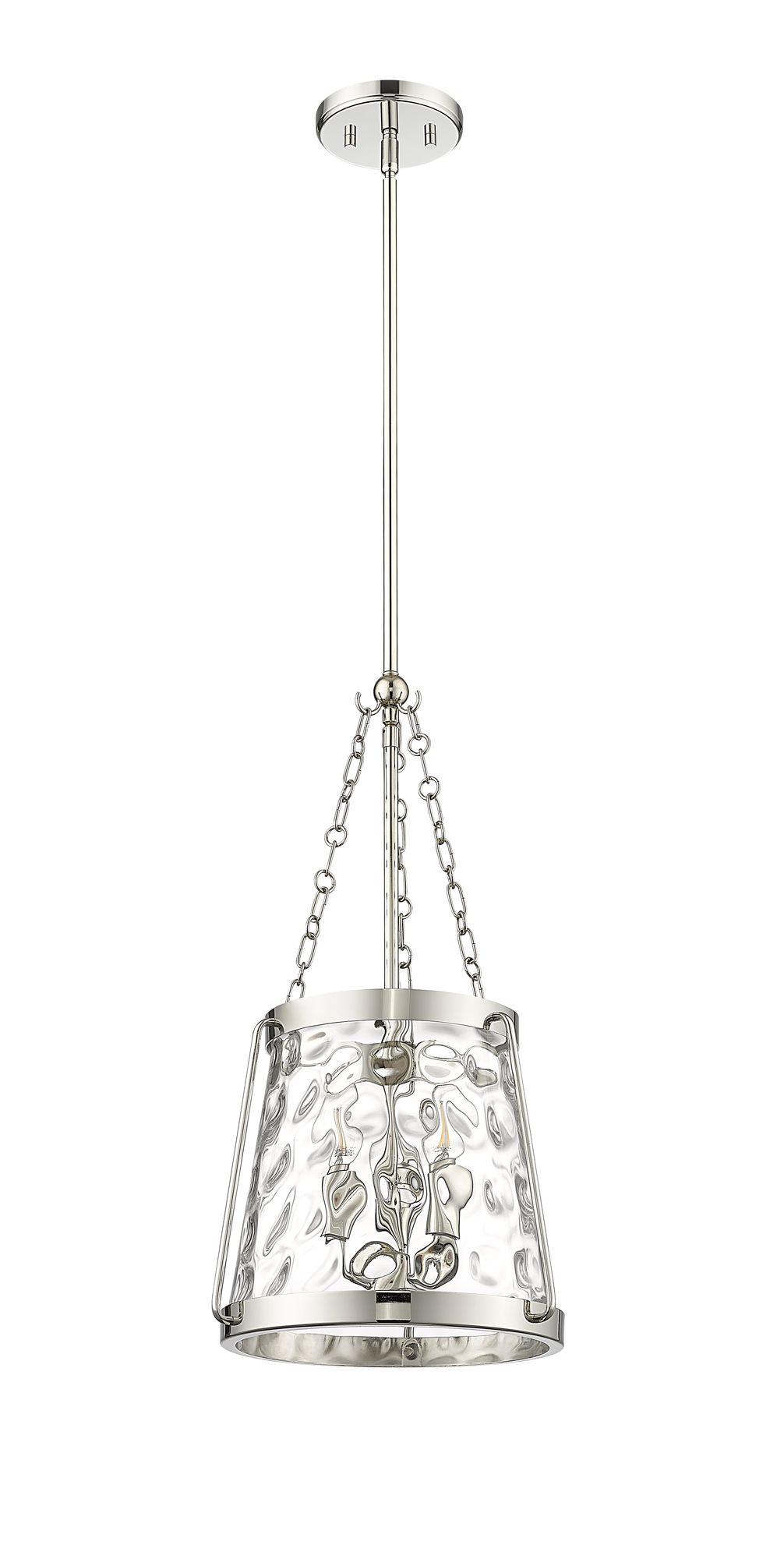 Image 4 Millennium Lighting Adabella 3-Light Pendant in Polished Nickel more views