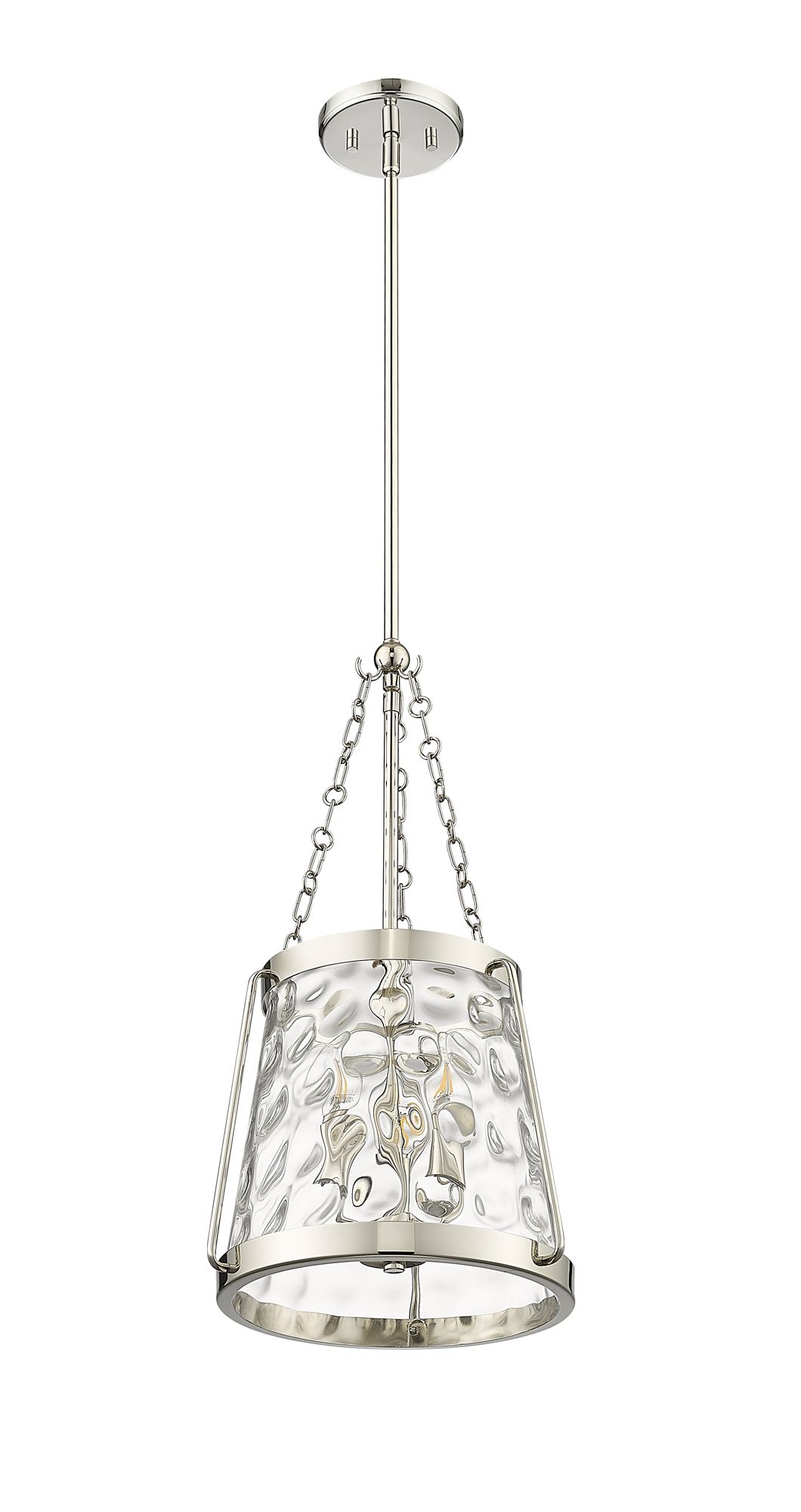 Image 5 Millennium Lighting Adabella 3-Light Pendant in Polished Nickel more views
