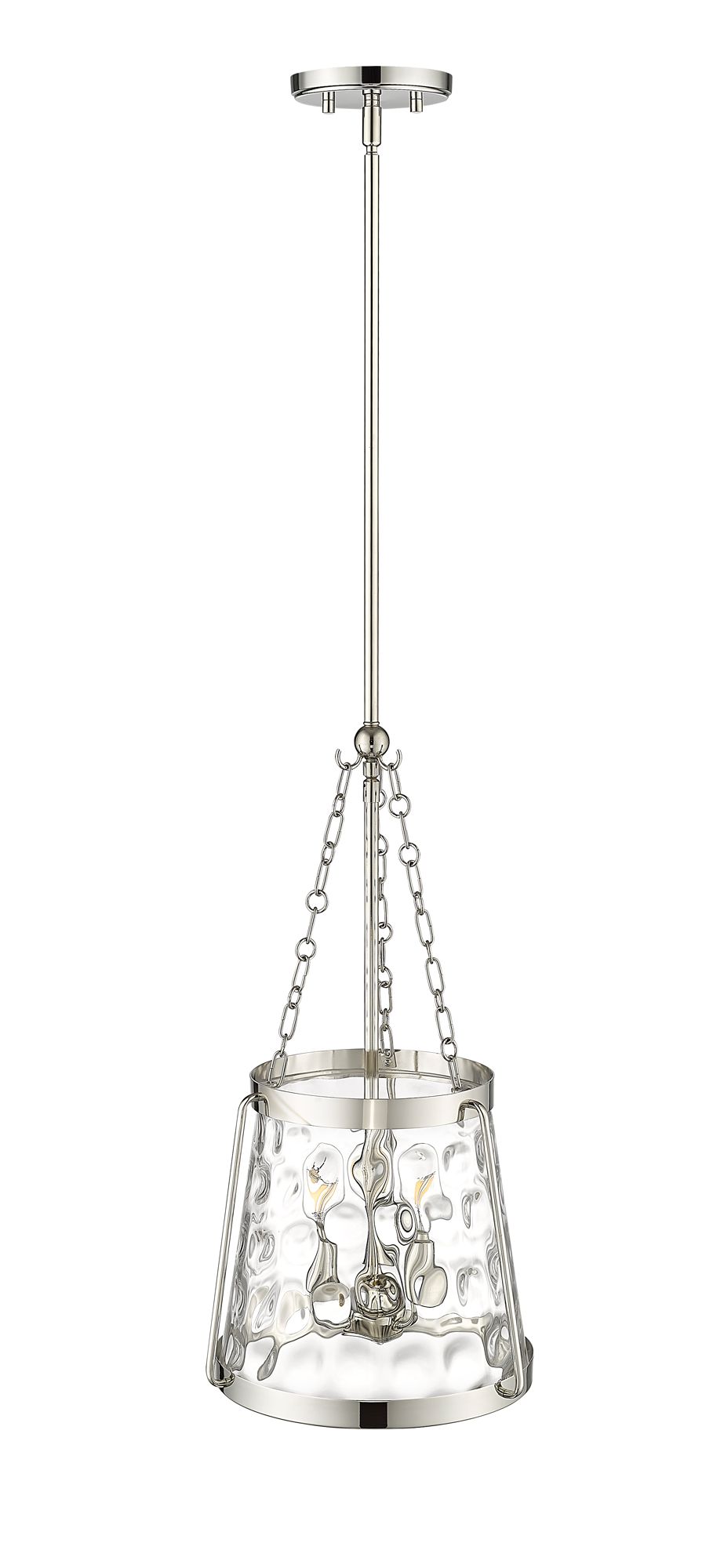 Image 6 Millennium Lighting Adabella 3-Light Pendant in Polished Nickel more views