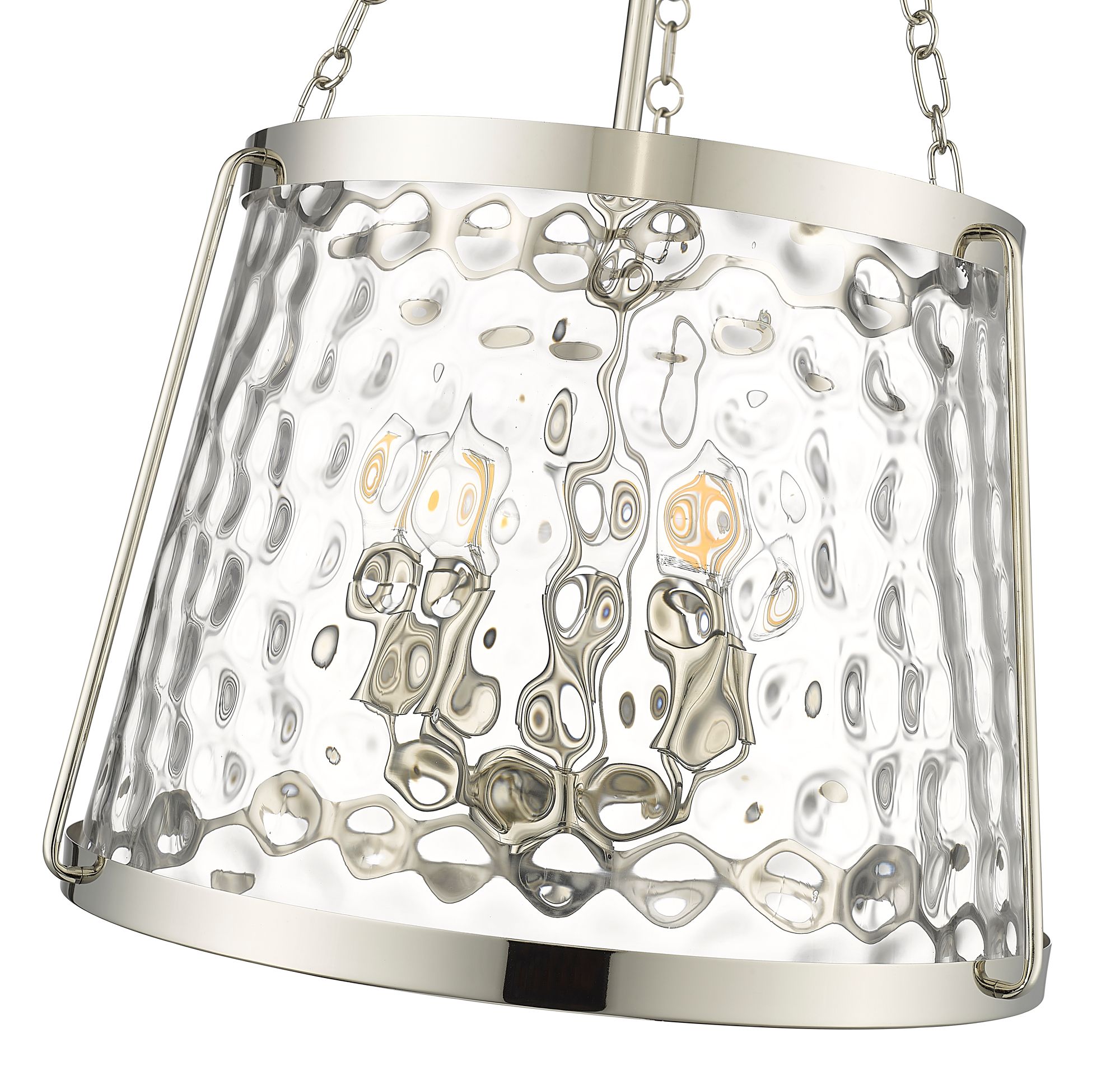 Image 2 Millennium Lighting Adabella 5-Light Indoor Polished Nickel Pendant more views