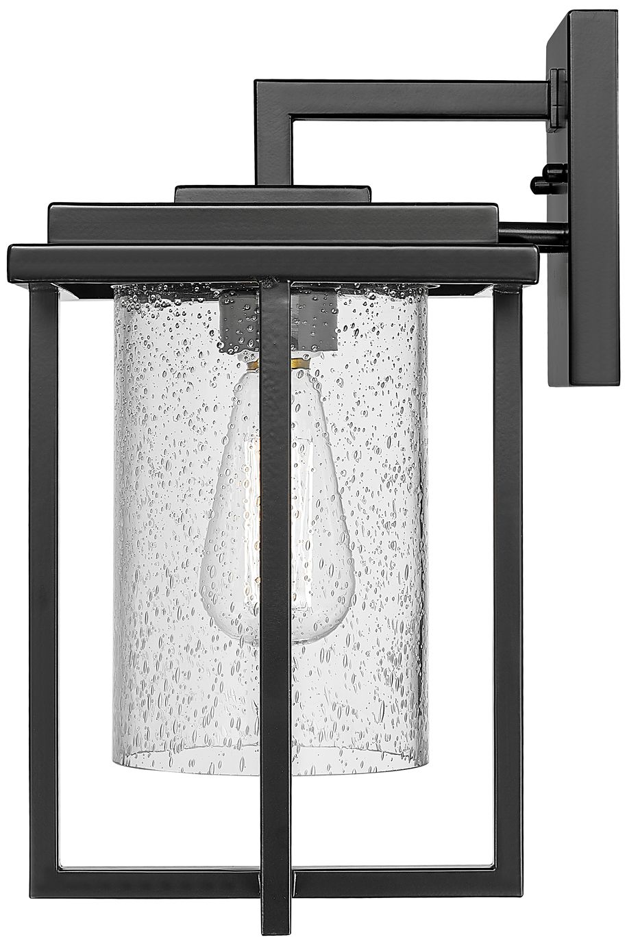 Image 4 Millennium Lighting Adair 1 Light 14.125" Outdoor Sconce Black more views