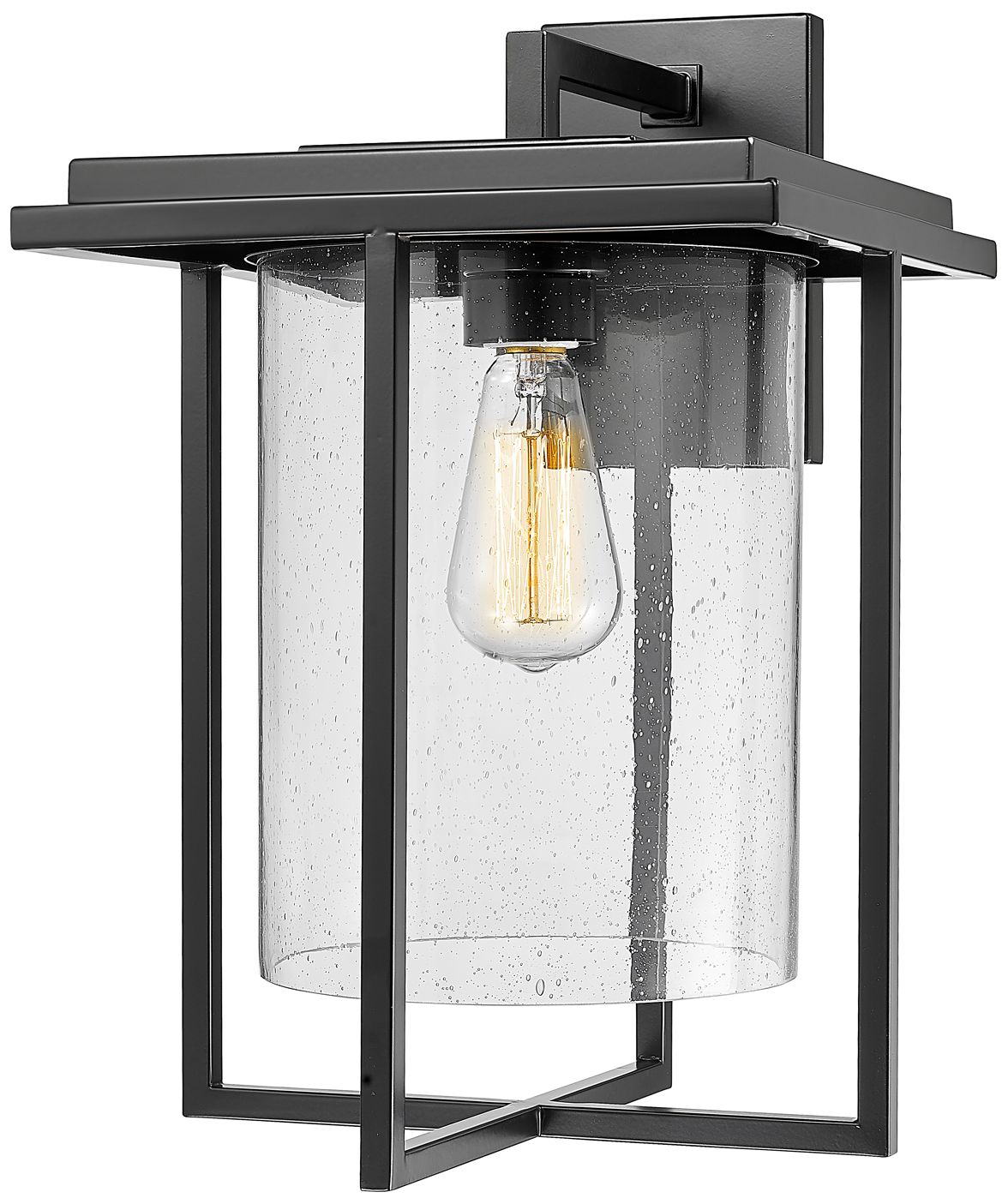 Image 2 Millennium Lighting Adair 1 Light 17" Outdoor Sconce Black more views