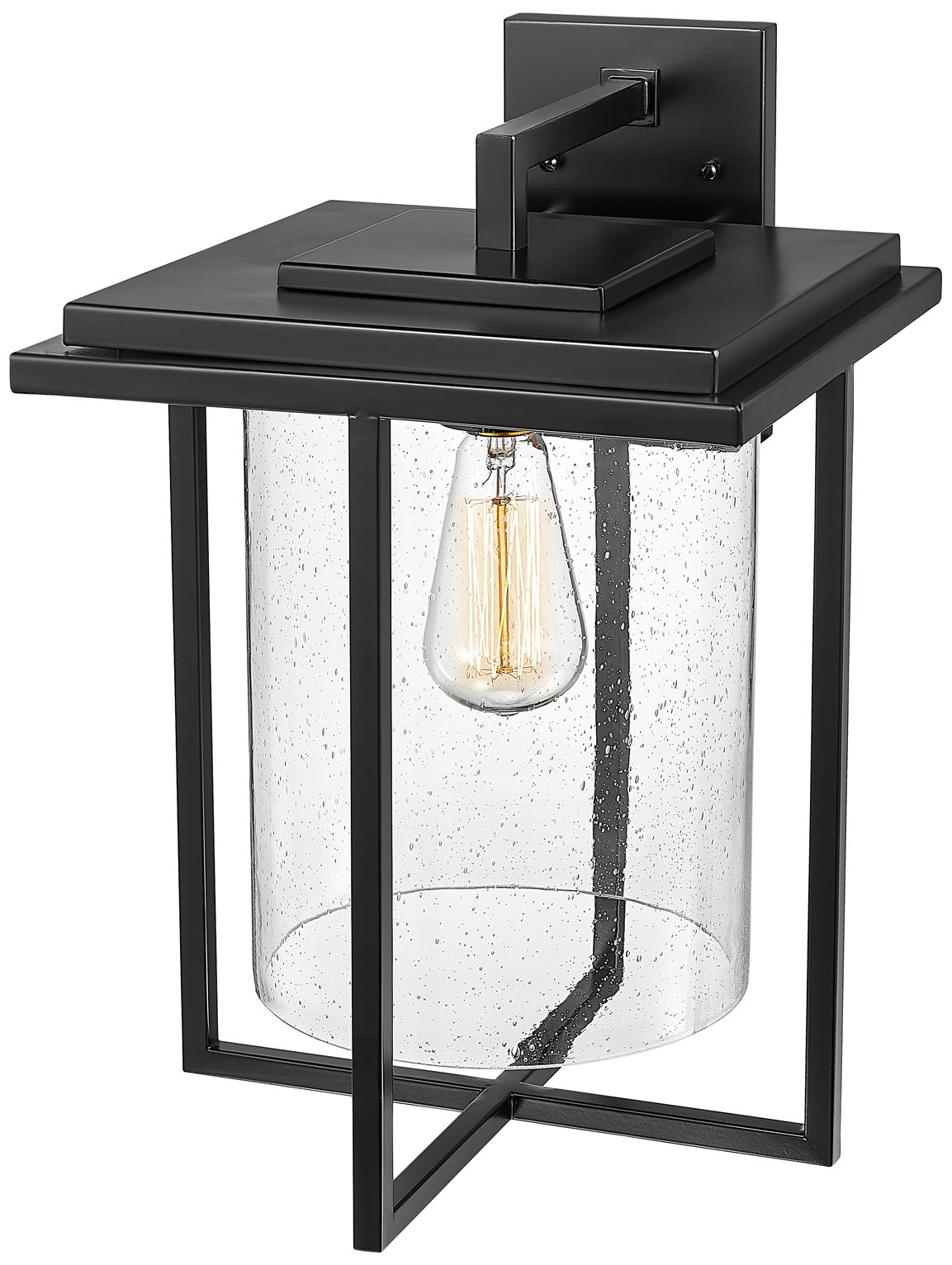 Image 3 Millennium Lighting Adair 1 Light 17" Outdoor Sconce Black more views