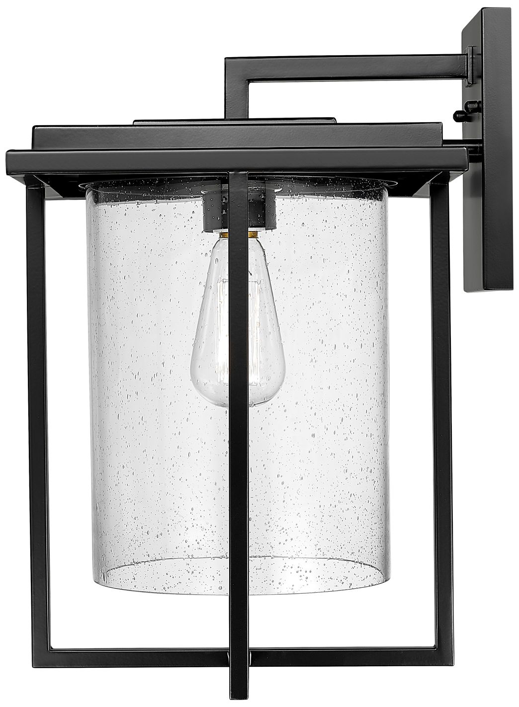 Image 4 Millennium Lighting Adair 1 Light 17" Outdoor Sconce Black more views