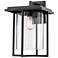 Millennium Lighting Adair 1 Light 17" Outdoor Wall Sconce in Black