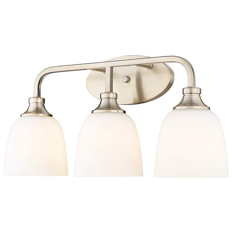 Image 2 Millennium Lighting Alberta 22" Wide Brushed Gold Vanity Bath Light more views