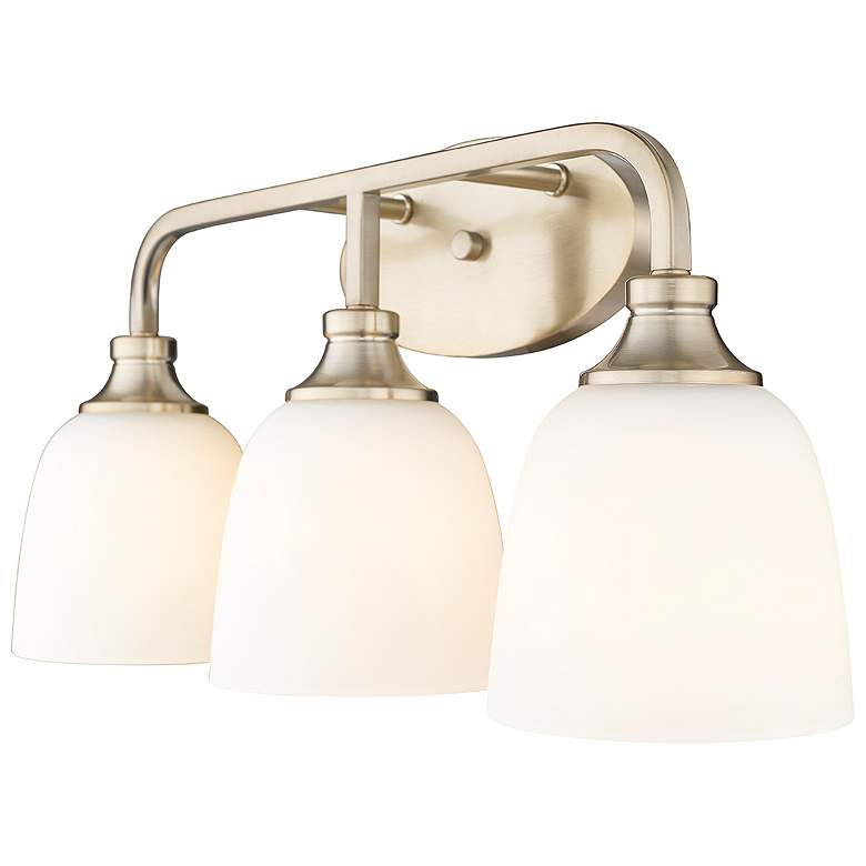Image 3 Millennium Lighting Alberta 22" Wide Brushed Gold Vanity Bath Light more views