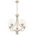 Millennium Lighting Alberta 5 Light Chandelier Fixture in Modern Gold