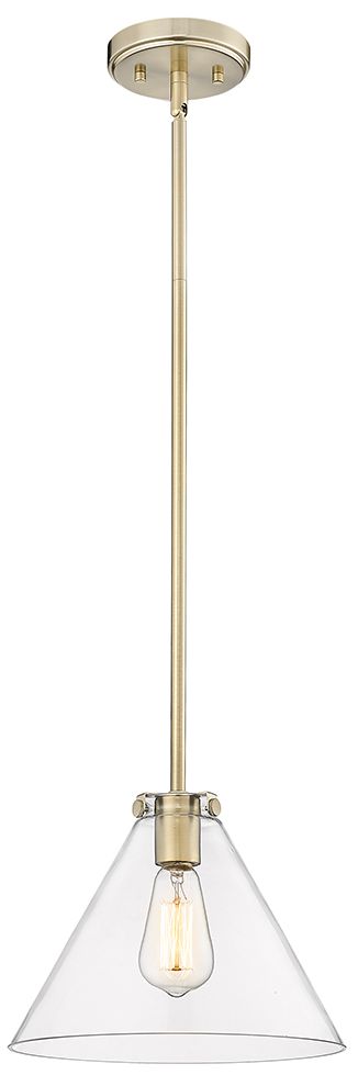 Image 4 Millennium Lighting Aliza 1 Light Pendant Fixture in Modern Gold more views