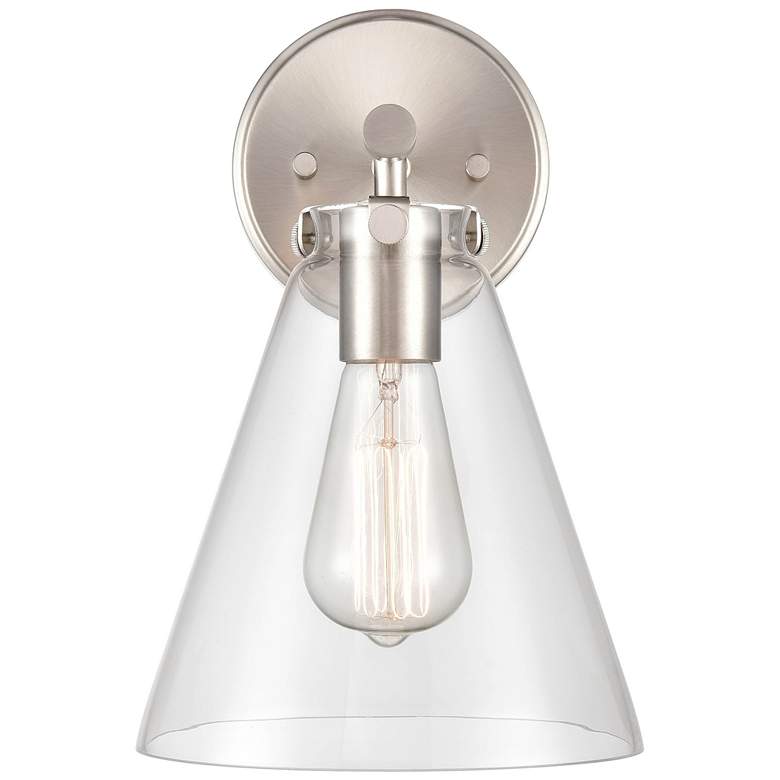 Image 1 Millennium Lighting Aliza 1 Light Wall Sconce in Brushed Nickel