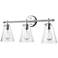 Millennium Lighting Aliza 3 Light Vanity Fixture in Chrome