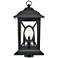 Millennium Lighting Allbert 3-Light Outdoor Post Light in Black