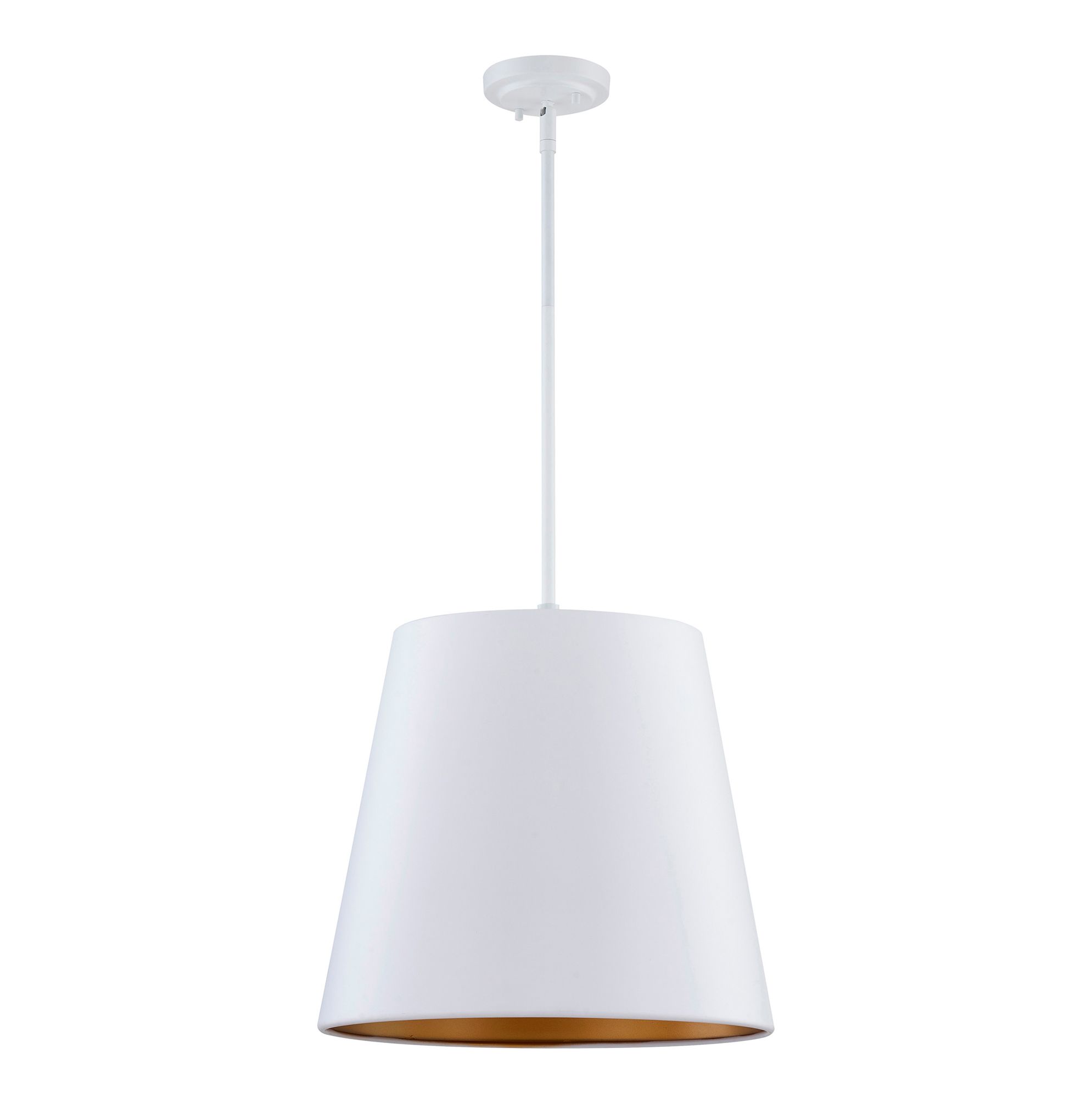 Image 3 Millennium Lighting Allson 3-Light Pendant in Matte White more views